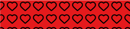 red-heart pattern