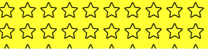 yellow-star pattern